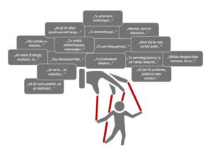 Ne visada pastebima psichologinė manipuliacija, kuri mus stipriai veikia manip